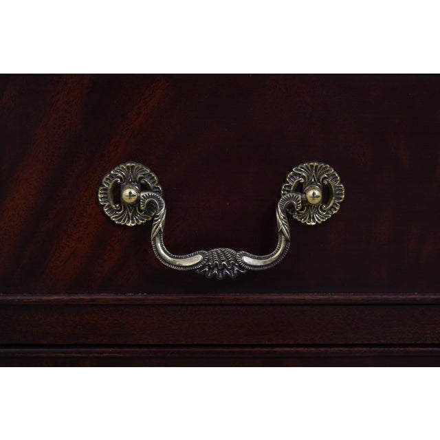 Henkel Harris Model 334 Mahogany Inlaid Server Chest For Sale In Philadelphia - Image 6 of 12