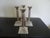 Late 20th Century Late 20th Century Silver Plate Candlesticks - a Pair For Sale - Image 5 of 6
