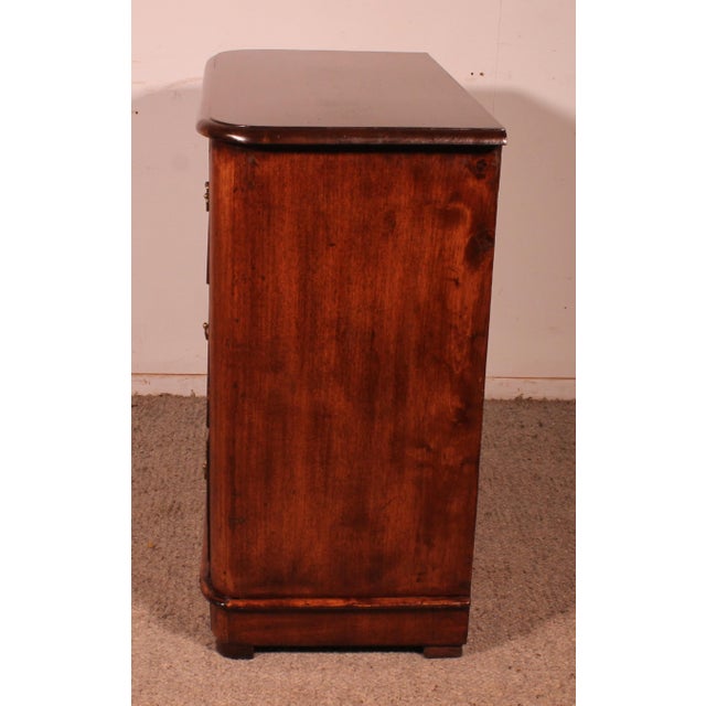 Small 19th Century Mahogany Chest of Drawers For Sale - Image 9 of 13