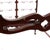 Brown Vintage Mahogany Filigree Twin Bed C1940 For Sale - Image 8 of 10