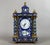20th Century Pagoda Mechanical Table Clock with Cloisonné Enamels and Gilded Metal For Sale - Image 11 of 11