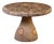 French Cast Stone Faux Bois Garden Table, C. 1960 For Sale
