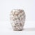 Mid-Century Modernist White and Earth Toned Ceramic Vase For Sale - Image 9 of 12