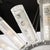 Art Deco Geometric Frosted Glass & Nickeled Starburst Chandelier Signed Degué For Sale - Image 9 of 18