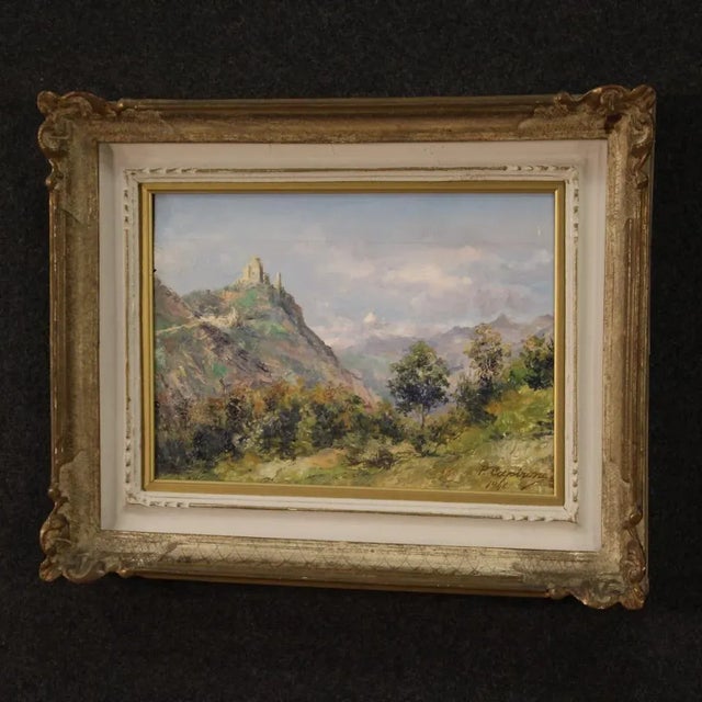 Landscape, Signed and Dated, 1948 For Sale - Image 8 of 13