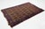 Persian Antique Malayer Scatter Wool Rug Handmade in Brown With Allover Pattern For Sale - Image 3 of 8
