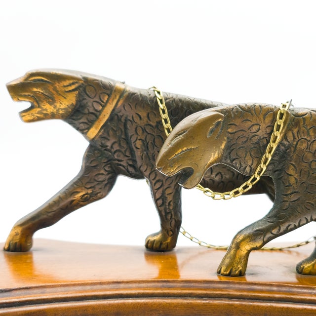 Figurative The Leopard Handler - Unknown, C. 1970s For Sale - Image 3 of 11