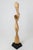Still Stand Abstract Wood Sculpture in Walnut by Logniture For Sale - Image 9 of 10