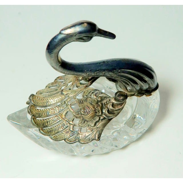 Sterling Silver and Crystal Ring Box or Trinket Box. Very Elegant Presentation. For Sale - Image 11 of 15