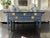 Chinoiserie Coastal Blue Chinoiserie Chic Pagoda Style Credenza by Century For Sale - Image 3 of 12