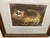 Charming, colorful cat etching in the style of Graciela Rodo Boulanger. It is signed lower right, but I cannot decipher...
