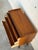 Brown 3-Drawer Commode Chest in Light Rosewood Mid-Century Modern 1960s For Sale - Image 8 of 10