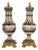 Napoleon III Gilt Bronze Covered Porcelain Vases from Sèvres, Set of 2 For Sale