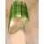 Green Contemporary Modern Italian "Tropical" Murano Glass Gold Chandelier by Simoeng For Sale - Image 6 of 8