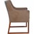 Børge Mogensen 3246 chair upholstered in anilin leather and with legs of mahogany. The chair is from the 1990s and appears...