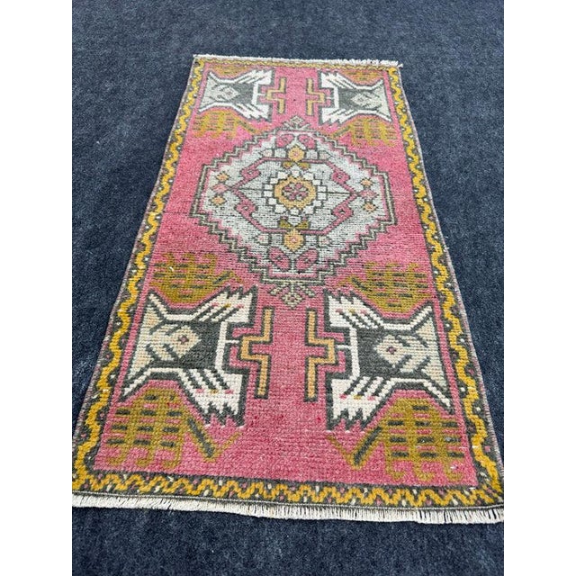 Turkish Yastik Rug 1'7" x 3'1" #24015 Explore a curated collection of hallway runners, wool rugs, and handmade...