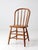 Antique Wood Windsor Bow Back Spindle Farmhouse Chair For Sale - Image 4 of 14