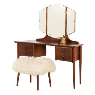 Scandinavian Dressing Table in Rosewood, 1960s For Sale