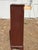 Brown Vintage Sligh Lowry Solid Mahogany Open Front Bookcase Shelving Cabinet For Sale - Image 8 of 11