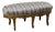 Antique Louis XIV Gold Leaf Footstool, 6-Legged, Honduras Mahogany For Sale