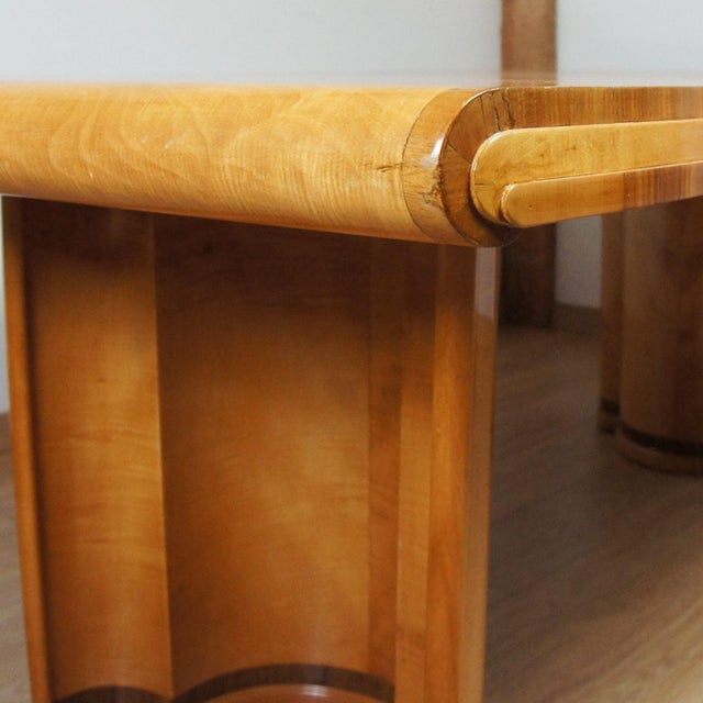 Art Deco Eight Seater Dining Suite from Hille of London, 1930s, Set of 9 For Sale - Image 13 of 16