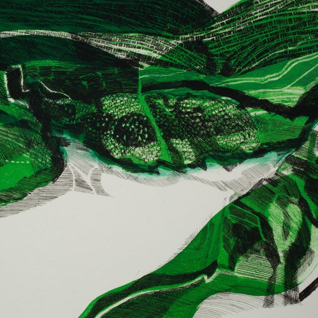 Mid 20th Century Midcentury Etching With Aquatint, Titled, Great Glen, Signed, Artist Proof For Sale - Image 5 of 6