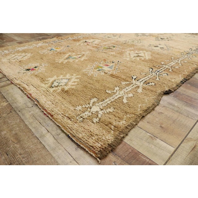 Vintage Beni MGuild Moroccan Rug - 06'07 X 09'08 For Sale In Dallas - Image 6 of 9