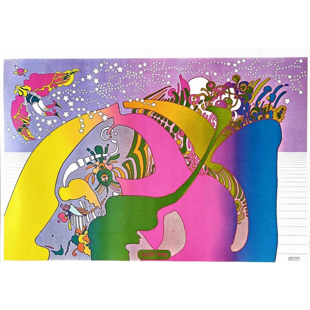 Artist: Peter Max Country: Germany / USA Title: Nutriment Number 2 Medium: Offset Paper Size: 16.5 x 11 inch Marks: Not...