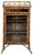 19th Century English Glazed Bamboo Bookcase Cabinet, 1880s For Sale