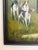 Late 20th Century Late 20th Century Fox Hunting Scene Oil Painting on Canvas Horses Hounds Equestrian Sporting Art For Sale - Image 5 of 13