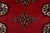 1990s Rustic Bokhara Mann Red/Beige Hand Knotted Wool Rug For Sale - Image 5 of 10