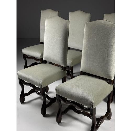 Chairs from Os de Mouton, 1950s, Set of 6 For Sale - Image 3 of 18