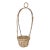 Vintage Rattan Unique Hanging Basket For Sale
