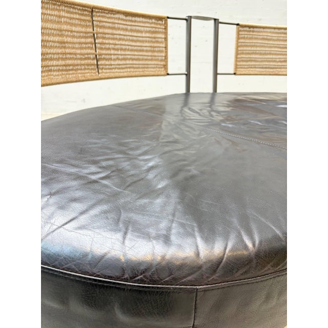 Fantasy Island Leather Sofa by Kurt Beier, 1980s For Sale - Image 4 of 18