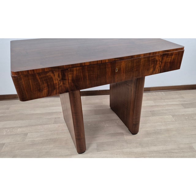 Wood Art Deco Venetian Gaming Table, 1931 For Sale - Image 7 of 18