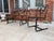 Wrought Iron Glider Bench & Cantilever Chair - Set of 2 For Sale - Image 4 of 12