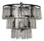 NOIR Carnegie Chandelier in Black Metal - Small For Sale