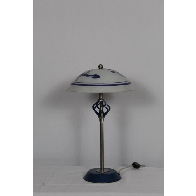 Mid 20th Century 1950's Nautical Style Lamp For Sale - Image 5 of 11
