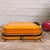 Vintage Swedish Orange Kitchen Scale for Wall Mounting from EKS For Sale - Image 5 of 11