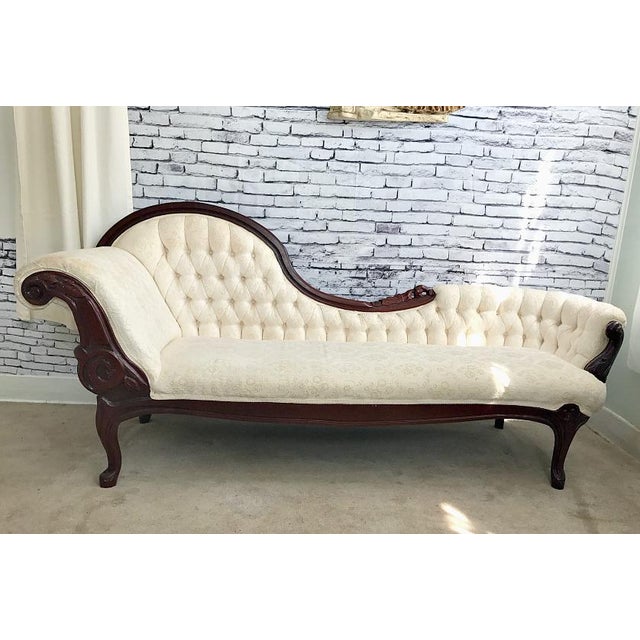 Carlton Mclendon Repoduction Victorian Fainting Couch Chairish