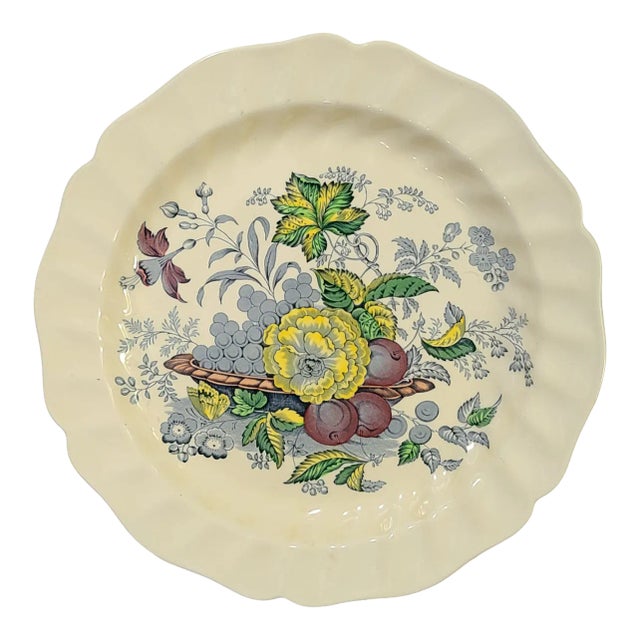 Antique Royal Doulton Painted "The Kirkwood" Serving Platter For Sale
