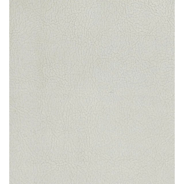 Traditional Sample - The House of Scalamandré Georgia Suede Fabric, Gesso For Sale - Image 3 of 3