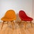 Wood Vintage Upholstered Side Chairs, Set of 2 For Sale - Image 7 of 7