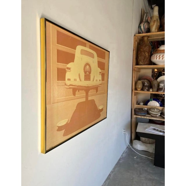 We are very pleased to offer for sale this Fantastic Vintage chromograph by American artist Robert H.D. Bidner featuring a...