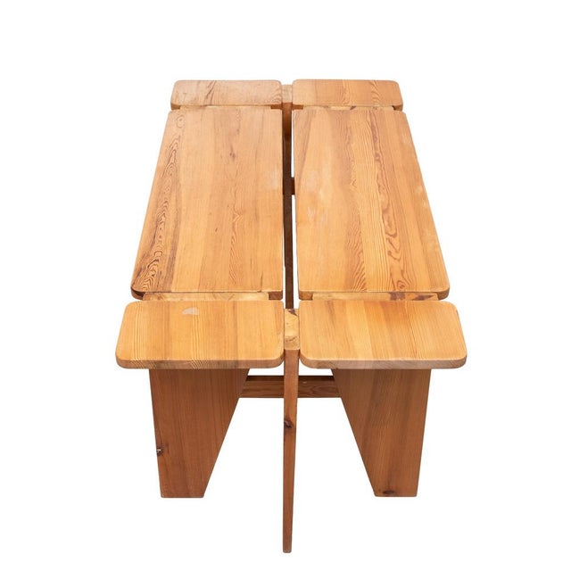 Apila Table in Pine by Rauni Peippo for Orno, Finland, 1960s For Sale - Image 10 of 14
