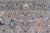 Gray Large Floral Oushak Rug by Keivan Woven Arts, Gray, 10'1 X 14'2 For Sale - Image 8 of 13