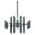 Industrial Vesta Round 24 Chandelier For Sale - Image 15 of 18