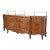 Karges French Provincial Louis XV Carved Burled Walnut Sideboard or Bar Cabinet For Sale