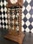 1970s Grand Old World Ironwork Table Clock With Architectural Scrollwork, 25" For Sale - Image 13 of 18