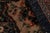 Hand-Knotted Antique Bidjar Rug in Beige Brown and Blue Floral Pattern For Sale - Image 9 of 9